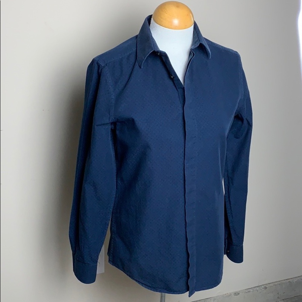 Perry Ellis Button Down Short For Women